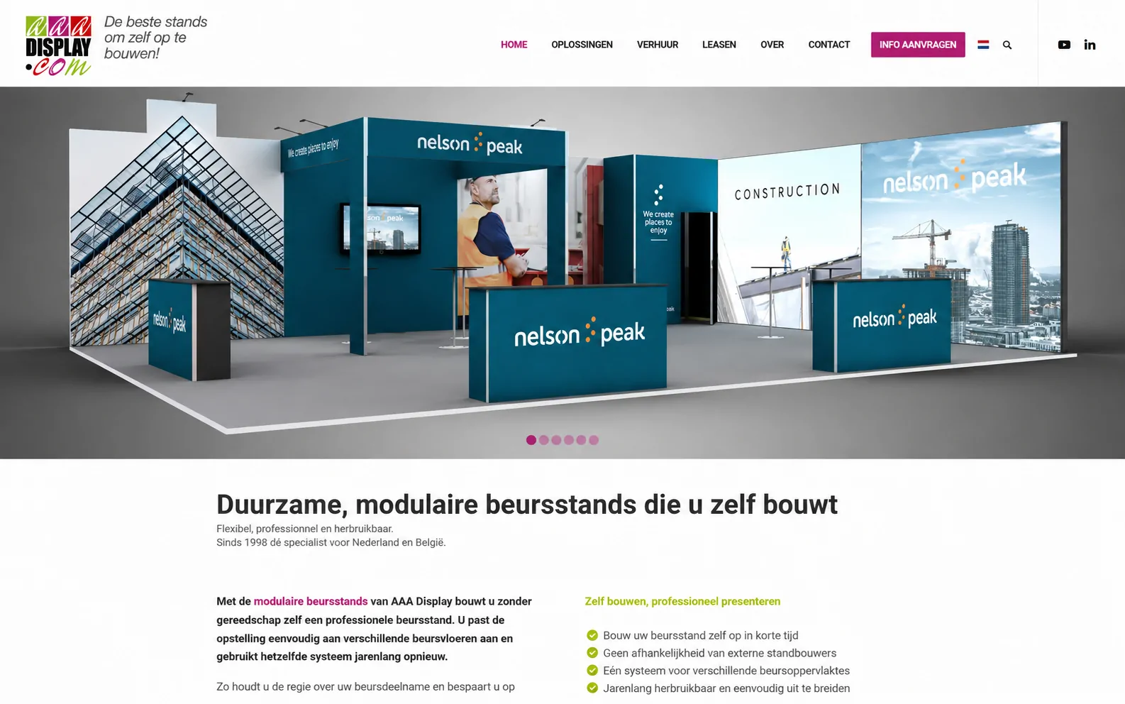 AAA Display WordPress website