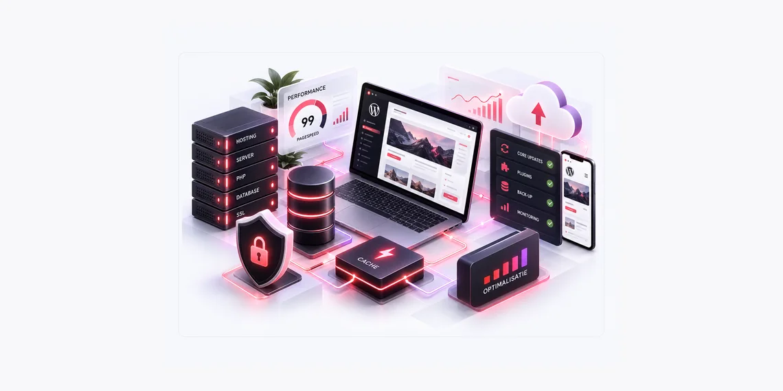 WordPress beveiliging met SSL, monitoring, back-ups en serverbeveiliging